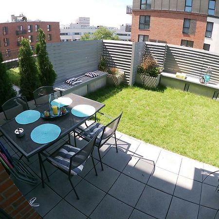 Luxury Apartment With Large Terrace Wrocław Exterior foto